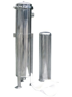 Корпус магистрального фильтра мешочного типа SUS 304-BFL-2 (фильтр мешочного типа) из нержавеющей стали